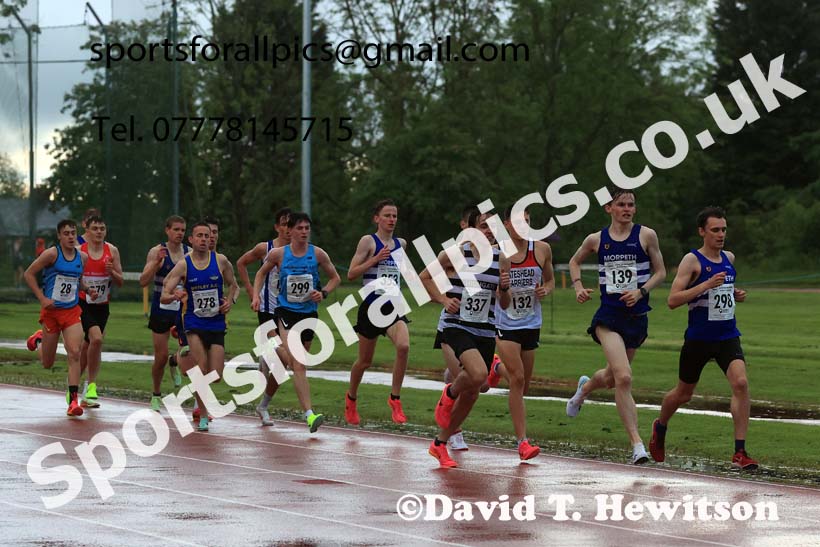 3000 metres, NEGP 2, Monkton Stadium.  Photo: David T. Hewitson/Sports for All Pics